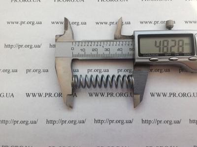 Пружина сжатия 1,3 х 11,2 х 48,2 (Артикул: S9179)