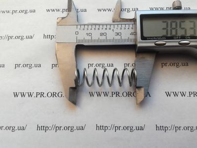 Пружина сжатия 1,2 х 12,2 х 38,5 (Артикул: S9192)