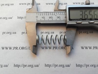 Пружина сжатия 1,2 х 12,2 х 36,5 (Артикул: S9193)