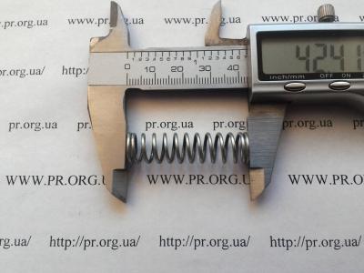 Пружина сжатия 1,2 х 11 х 42,5 (Артикул: S9194)