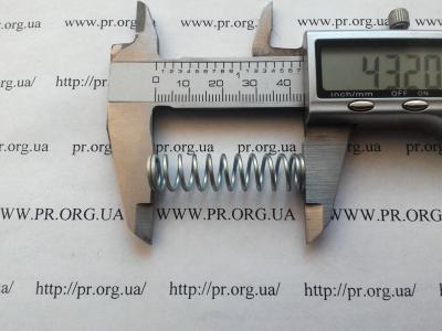 Пружина сжатия 1,2 х 10,9 х 43 (Артикул: S9198)