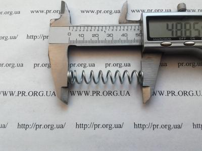 Пружина стиснення 1,2 х 9,4 х 48,8 (Артикул: S9199)