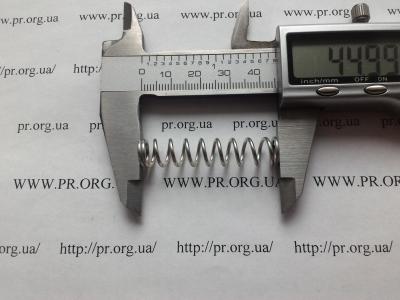 Пружина сжатия 1,2 х 9,5 х 45 (Артикул: S9202)