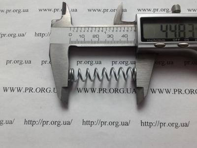 Пружина сжатия 1,2 х 9,4 х 44,8 (Артикул: S9204)