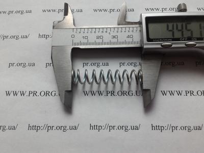 Пружина стиснення 1,2 х 9,6 х 44,5 (Артикул: S9205)
