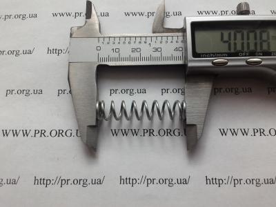 Пружина сжатия 1,2 х 9,3 х 40 (Артикул: S9210)