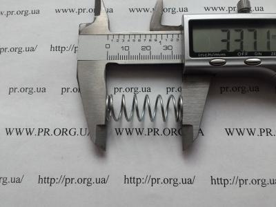 Пружина сжатия 1 х 12,2 х 33,8 (Артикул: S9215)