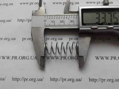 Пружина сжатия 1 х 12,3 х 33,8 (Артикул: S9216)