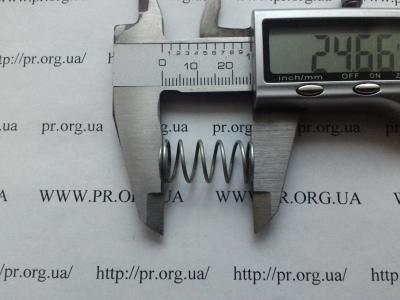 Пружина сжатия 1 х 12 х 24,5 (Артикул: S9223)
