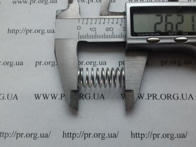 Пружина сжатия 1 х 11,5 х 26 (Артикул: S9230)