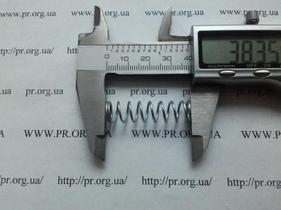 Пружина стиснення 1 х 10 х 38 (Артикул: S9234)