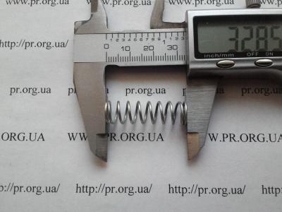 Пружина сжатия 1 х 9,8 х 32,8 (Артикул: S9251)