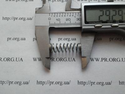 Пружина сжатия 1 х 9 х 29,2 (Артикул: S9253)