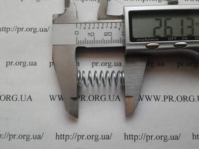 Пружина сжатия 1 х 9,3 х 26 (Артикул: S9254)