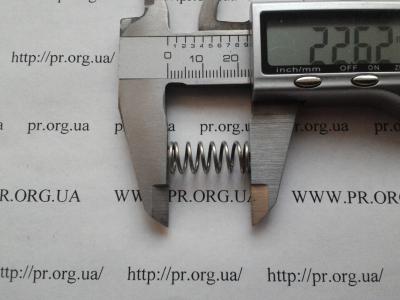 Пружина сжатия 1 х 9 х 22,5 (Артикул: S9256)