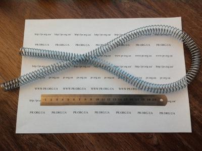 Пружина стиснення 1,5 х 16 х 770 (Артикул: S9289)