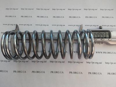 Пружина сжатия 5 х 54,5 х 149,5 (Артикул: S9304)