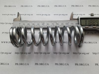 Пружина стиснення 5 х 38 х 119 (Артикул: S9334)