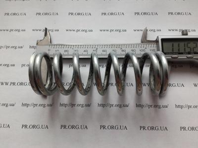 Пружина стиснення 5 х 40 х 111,5 (Артикул: S9341)