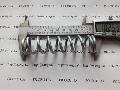 Пружина стиснення 3,5 х 25,5 х 102,5 (Артикул: S9356)