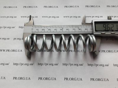 Пружина сжатия 3,5 х 25,5 х 96 (Артикул: S9357)