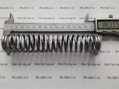 Пружина стиснення 3 х 29,8 х 141,5 (Артикул: S9367)