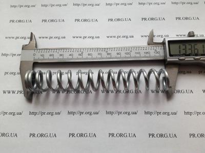 Пружина сжатия 3 х 21,5 х 133,5 (Артикул: S9385)