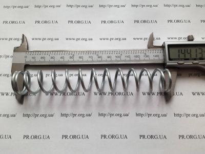 Пружина стиснення 2,5 х 23,5 х 144 (Артикул: S9391)