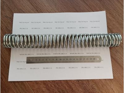 Пружина сжатия 5 х 40,3 х 325 (Артикул: S9416)