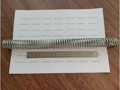 Пружина стиснення 3,5 х 28 х 342 (Артикул: S9423)