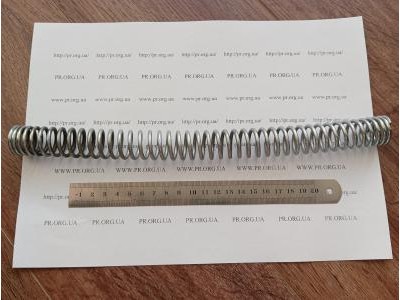 Пружина сжатия 3 х 24,2 х 300 (Артикул: S9440)