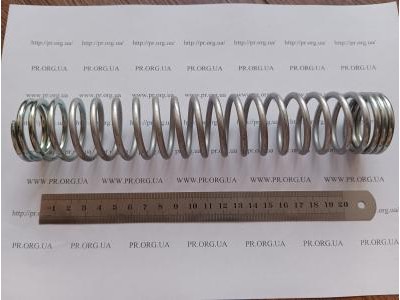 Пружина стиснення 4 х 40 х 222 (Артикул: S9457)