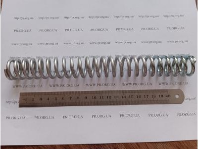 Пружина сжатия 4 х 28 х 239 (Артикул: S9459)