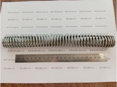 Пружина стиснення 3,5 х 28 х 250 (Артикул: S9464)