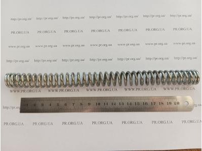 Пружина стиснення 3 х 19 х 237 (Артикул: S9471)