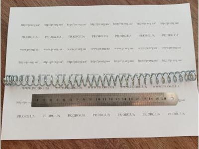 Пружина сжатия 2 х 17 х 282 (Артикул: S9479)