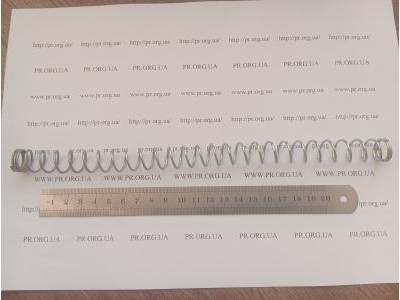 Пружина сжатия 1,5 х 16,3 х 256 (Артикул: S9483)