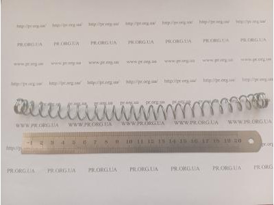 Пружина стиснення 1,5 х 14,8 х 228 (Артикул: S9486)