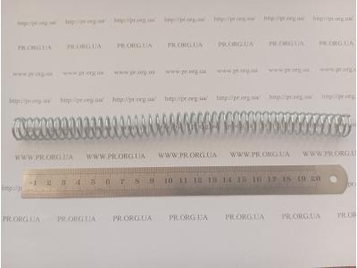 Пружина стиснення 1,5 х 16 х 224 (Артикул: S9487)