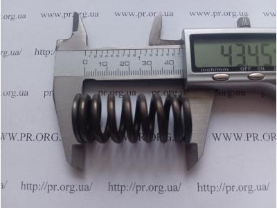 Пружина сжатия 3 х 20 х 43,5 (Артикул: S9546)