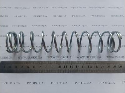 Пружина сжатия 3 х 35 х 169 (Артикул: S9549)