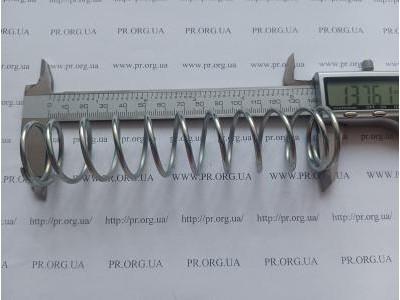 Пружина сжатия 2,5 х 30,5 х 138 (Артикул: S9553)