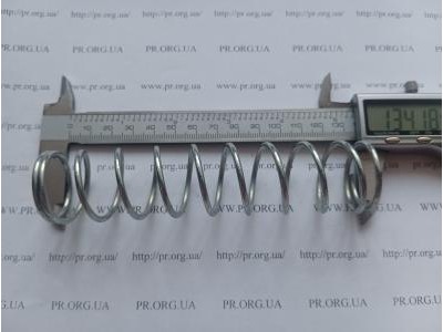 Пружина сжатия 2,5 х 30,5 х 134 (Артикул: S9554)