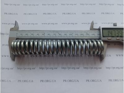 Пружина сжатия 4 х 25 х 147 (Артикул: S9557)