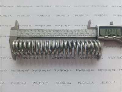 Пружина сжатия 4 х 25 х 143 (Артикул: S9561)