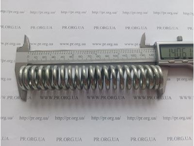 Пружина сжатия 4 х 25 х 140 (Артикул: S9562)