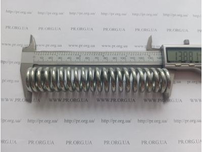 Пружина сжатия 4 х 25 х 138,5 (Артикул: S9563)