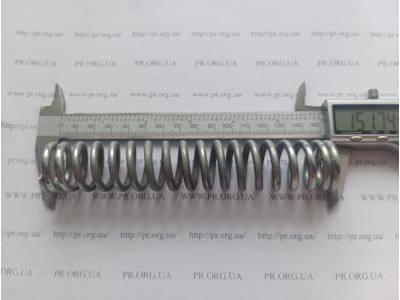 Пружина стиснення 4 х 27 х 151,5 (Артикул: S9576)