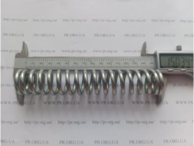 Пружина стиснення 4 х 27,5 х 150,5 (Артикул: S9578)