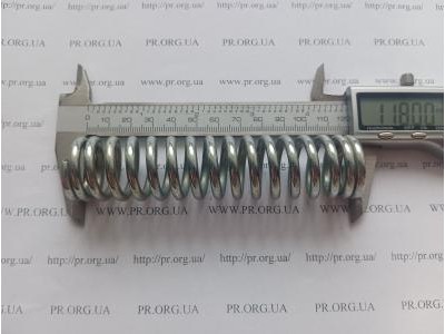Пружина сжатия 4 х 27 х 118 (Артикул: S9579)